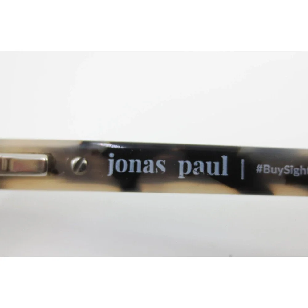 Jonas Paul Paul/Paige LCT Tortoise Round Eyeglasses Frames 46-16-130 35477